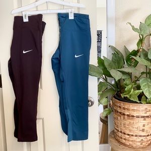 Set of Nike Athletic Capris